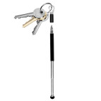 Брелок TRUE UTILITY Clip StylusPen Tu257black чорний з кульк. ручкою