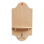 Полиця з вішаком МДФ 13*5,5*25,5см Rosa Talent 4801099