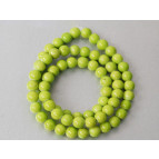 Намистини халцедонові Margo, 6мм, 65 шт., Зелені 8015835