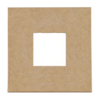 Рамка МДФ з дзеркалом 25*25см ширина планки 10см Rosa Talent 2799017