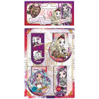 Закладки для книг магнитные 1 Вересня Долго и счастливо 4шт 704503