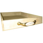 Заготовка для декорирования Хобби Поднос с металлическими ручками (фанера) 250х350х60 мм DE-013