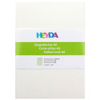 Конверт паперовий декоративний Heyda ! ПОШТУЧНО ! 100гр 11,4*16,2см Світло-зелений 205125250