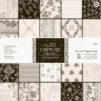 Набір паперу для скрапбукінгу Midnight Blush 30,5*30,5 160г 32арк Docrafts PMА160223