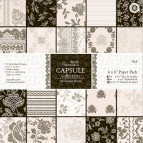 Набір паперу для скрапбукінгу Midnight Blush 15,2*15,2 160г 32арк Docrafts PMА160225