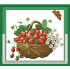 Набір для вишивання Идейка 47*42см J048 Корзина з ягодами