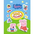Наліпки дитячі ПЕРО Свинка Peppa 100шт 712757/009174
