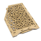 Заготовка для декорування Zabava (ДВП) Журнальниця Зірочки 23*33*9см HOL01006-1