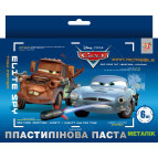 Пластилінова паста 6кол. 1 Вересня Чарівний бісер металік, Тачки 540288