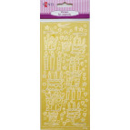 Стікери для творчості Santi День народження 952101