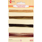 Шнур декоративний Santi набір 4шт*2м Бронзовий 952031