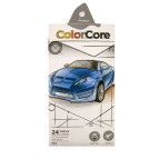 Олівці кольорові 24кол. Marco Color Core 3100-24CB/3000-24