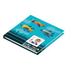 Блокнот 13,5*13,5см 80арк ZiBi ZB12702 Airplane