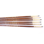 Кисть KOLOS синт овальная д.р. Lime №0 1112FR