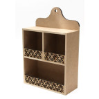 Заготовка для декорування ROSA поличка кухонна Вінтаж 20*8,5*30см GPТ50064087