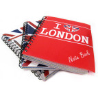 Зошит спіраль А5 120арк пласт обкл 5розд Лидер 5120