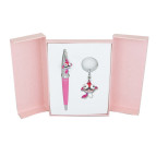 Ручки набір LANGRES "Goldfish" 1шт.+брелок малиновий LS.122025-29