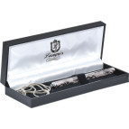 Ручки набір LANGRES "Lace" 1шт. + ланцюжок 70см, біла LS.402027-12