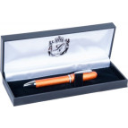 Кулькова ручка Langres Charm LS.403009-11 з кристалами Swarovski, Помаранчева