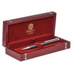 Кулькова ручка Langres Radiance LS.404032-47 з кристалами, Золото коричневе