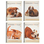 Зошит спіраль А5 80арк YES Тварини друзі 680720