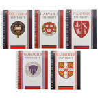 Зошит спіраль А5 80арк YES Університети 680592