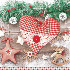 Салфетка для декупажа ! Поштучно 1/20 ! 33*33см №13801 Новогодние аксессуары-3