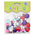 Наліпки для творчості 1 Вересня 952136 'Камешки' пласт в уп 78шт.