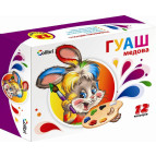 Гуаш 12кол. MIZAR Colibri 'Гавчик та Мурчик' 15мл 223171/348008