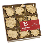 Заготовка для декорування Zabava (ДВП) Баранець ! ПОШТУЧНО 1/36 ! підвісні без підставки 6*5см SET003-hang