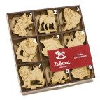 Заготовка для декорування Zabava (ДВП) Цуценята ! ПОШТУЧНО 1/27 ! на підставці 6*5см SET018-base