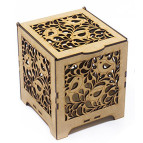 Заготовка для декорування Zabava (ДВП) Шкатулка Пташки 15,3*13*14,5см BOX01-7