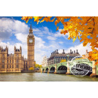 Картина по номер. на холсті 40*50см Идейка КН2134 Осінній Лондон