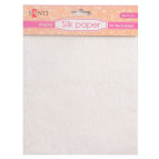Шелковая бумага для декупажа Santi 50*70см 20г/м Белая 952724