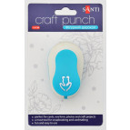 Дирокол фігурний Santi вирубка 1,6см Тюльпан 240167