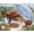 Картина  по номер. на холсті 40*50см Идейка КН2201 Утренний пикник