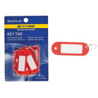 Брелок для ключів пластик. Buromax 5472-05 !Поштучно! Червоний