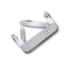 Victorinox CADET  84мм 9предм сріб. + шкір. чехол Vx02600.L1226