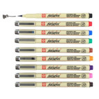 Ручка-кисть капиллярная PIGMA Brush линер Sakura Фиолетовый XSDK-BR-24