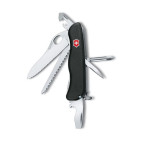 Victorinox TRAILMASTER 111мм 12предм чорн. нейлон + одноруч + волн + lock + викрут + пила Vx08463.MW3
