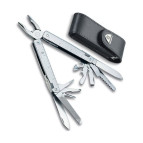 Victorinox SWISSTOOL 115мм 27предм черн.кож.чехол + плоск + пила + напил + отверт Vx30323.L