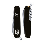 Victorinox SPARTAN UKRAINE 91мм 12предм чорн + штоп + Тризуб. біл. Vx13603.3R1