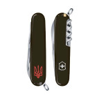 Victorinox SPARTAN UKRAINE 91мм 12предм чорн + штоп + Тризуб. черв. Vx13603.3R1R