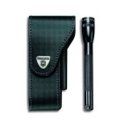 Victorinox Чехол на пояс кож.чорн на липучці з відділ. для ліхтарика для SwissTool Vx40527.03