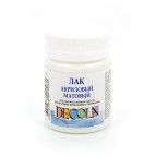 Лак акрил мат ЗХК DECOLA 50мл 5828921/352149