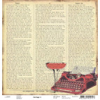 Папір для скрапбукінга ROSA Talent 30.5*30.5см Heritage-3 180 г/м 481201-3