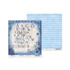 Папір для скрапбукінга ROSA Talent 30.5*30.5см Summer vacation-2 двосторонній 180 г/м 481302-2