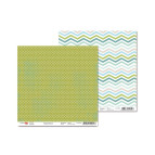 Папір для скрапбукінга ROSA Talent 30.5*30.5см Flowers time-3 двосторонній 180 г/м 481402-3