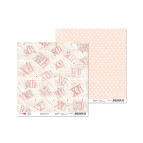 Папір для скрапбукінга ROSA Talent 30.5*30.5см Romantic time-3 двосторонній 180 г/м 481602-3