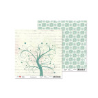 Папір для скрапбукінга ROSA Talent 30.5*30.5см Charmed garden-1 двосторонній 180 г/м 481802-1